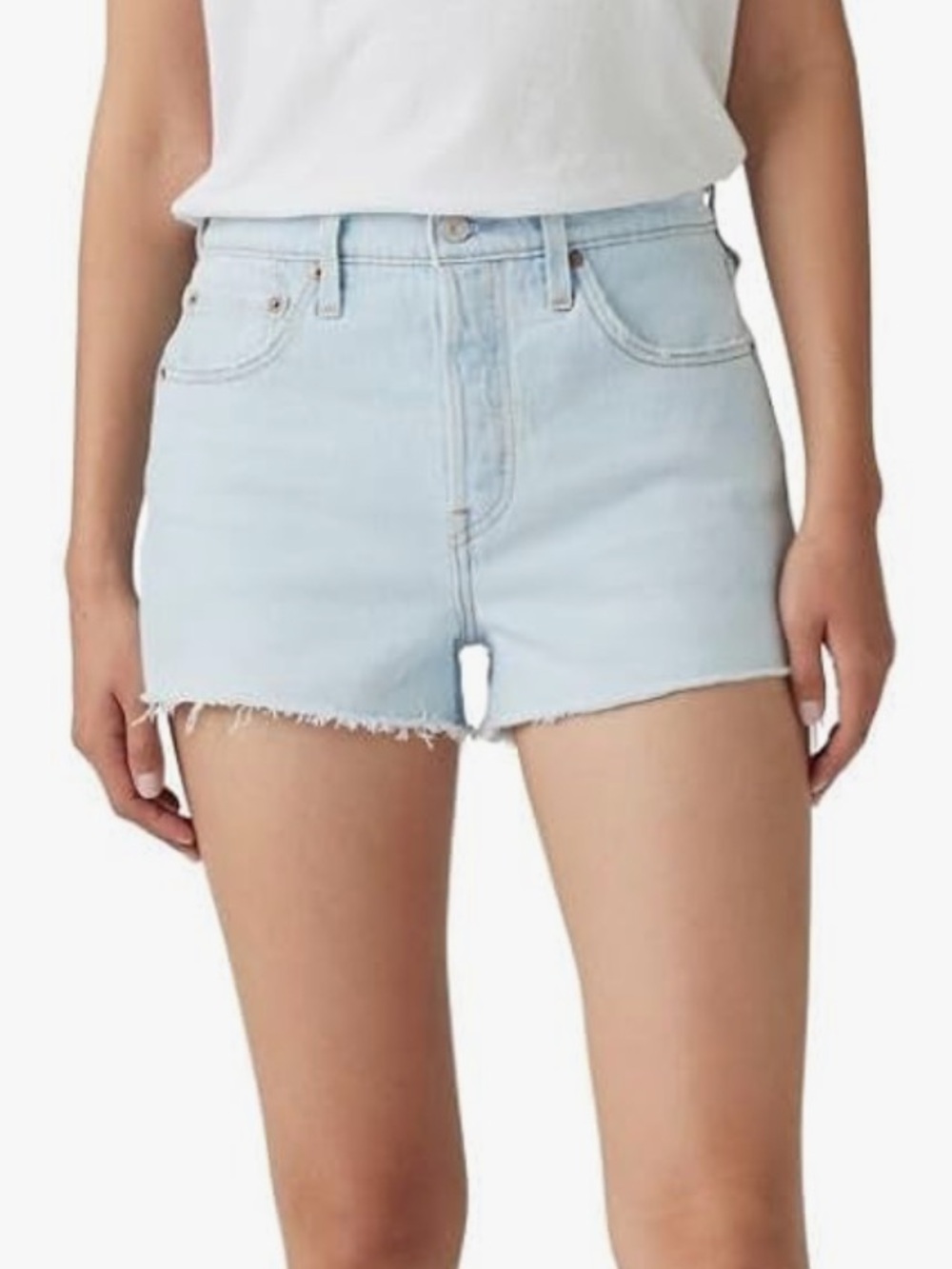 Levi's Blank Spot 501 Denim Shorts